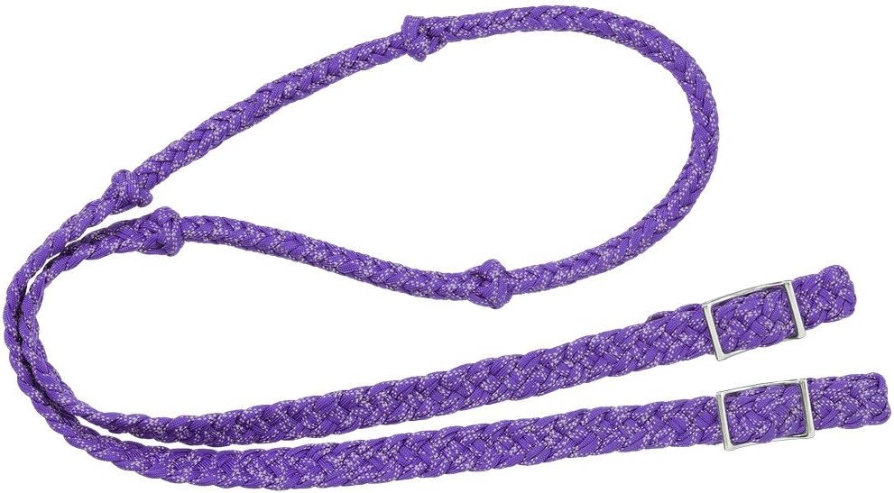 Tough 1 Reflective Cord Knotted Roping Rein