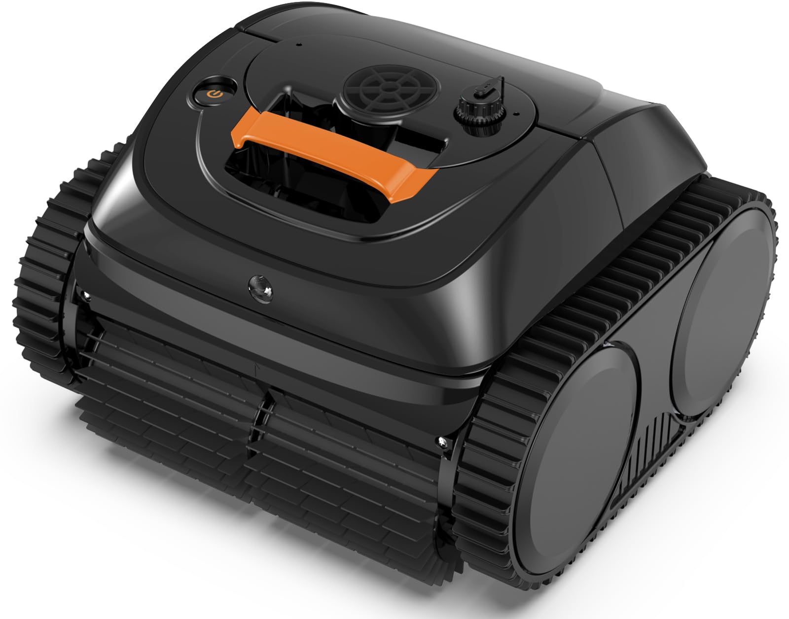 WYBOT C1 Robotic Pool Vacuum for Inground Pools, 150min Runtime Cordless Pool Cleaner, 4-in-1 Wall & Waterline Cleaning Up to 1,614Sq.ft, Smart Navigation, App Support (White)