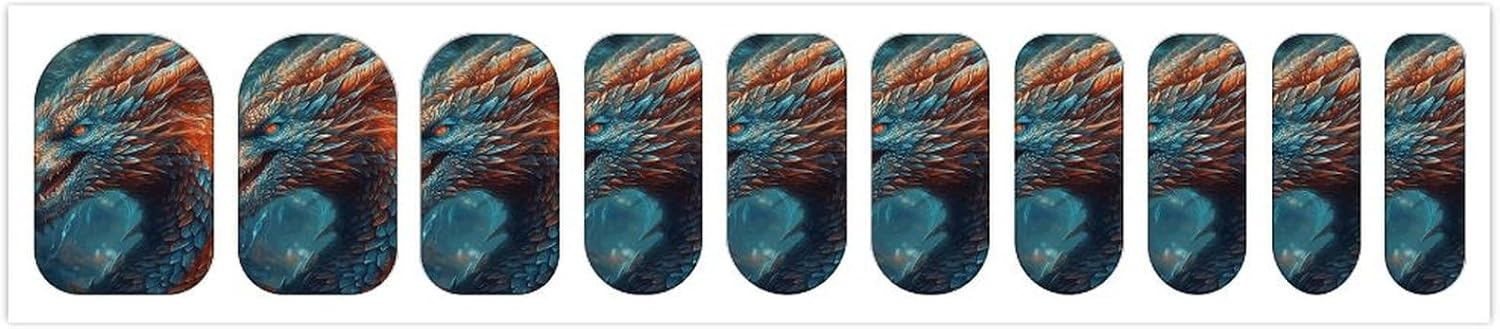 Nail Strips Bundle Full Wrap Long Lasting Nail Polish Strips Easy Application and Removal Salon Quality Self Adhesive Art Stickers for Women Gifts