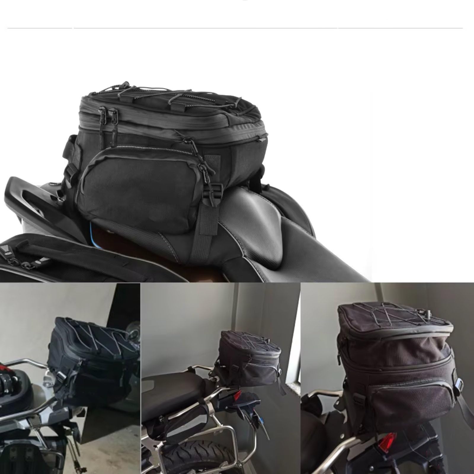 Motorradtasche Kompatibel Mit R1200GS Für R1250GS Für Adventure LC Für F850GS Für F750GS Für S1000RR Motorrad Satteltaschen Gepäckträger Topcase Universal