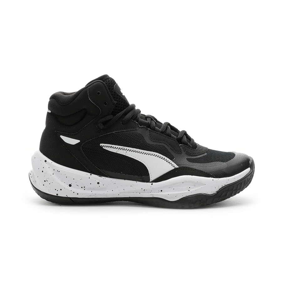 シューズ(男性用) PUMA playmaker pro mid Puma Men's Playmaker Pro Mid Athletic Footwear