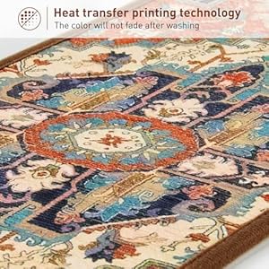 Stairtreadsforwoodenstepsindoor15pack8x30nonslipcarpetstairtreadswithreusableadhesiveforkidseldersanddogstprbackingstairrugsorientalstaircasesteptreadsbohemia Urban Country Home Decor Stair treads for wooden steps indoor 15 pack 8 x 30 non slip carpet stair treads with reusable adhesive for kids elders and dogs tpr backing stair rugs oriental staircase step treadsbohemia urban country home decor