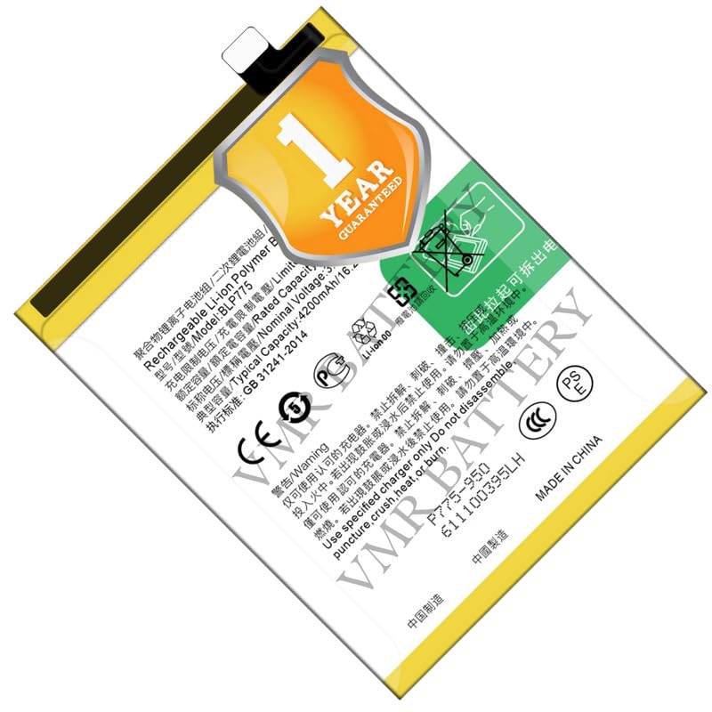Image of Original BLP775 Battery Compatible for Realme X3 (RMX2142, RMX2081, RMX2083, RMX2085) | Realme X3 SuperZoom (RMX2086) | Realme X50 5G (RMX2144) - (4200mAh) - 1 Year Warranty K7