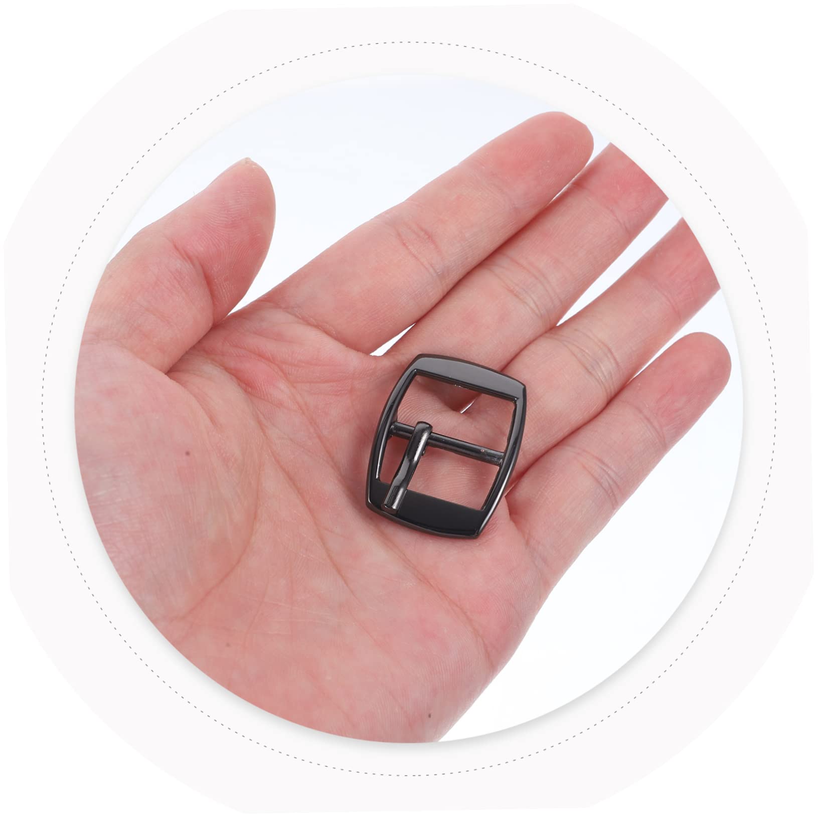 TEHAUX 50pezzi Fibbie Regolabili Per Cinture Fibbie Decorative Barra Centrale Per Zaini e Abbigliamento Fai Te Resistenti e Leggere