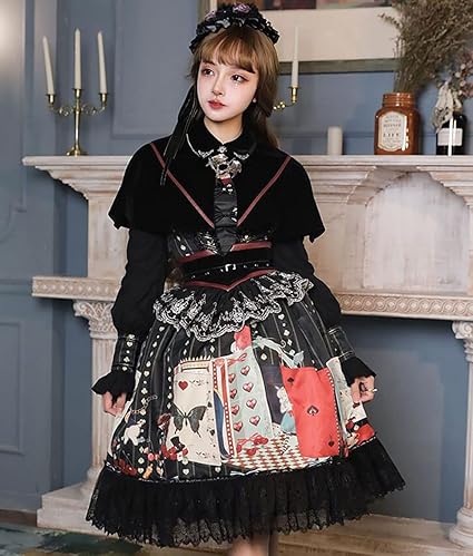 Amazon Zoe 帽子 マント 首飾り 腰飾り付き高品质 男 女 Lolita Dress Lolita Jsk ロリータ服 衣装 洋服 トランプの迷宮 Lolita ワンピース コスプレ 優雅 复古宮廷風 ゴシック ゴスロリ プリンセス Xl コスプレ 仮装 通販 Amazon Zoe 帽子 マント 首飾り 腰飾り付き高品质 男 女 Lolita Dress Lolita Jsk ロリータ服 衣装 洋服 トランプの迷宮 Lolita ワンピース コスプレ 優雅 复古宮廷風 ゴシック ゴスロリ プリンセス Xl コスプレ 仮装 通販