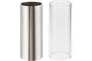 Pangda Glass and Steel Guitar Slide Medium Size 6 cm