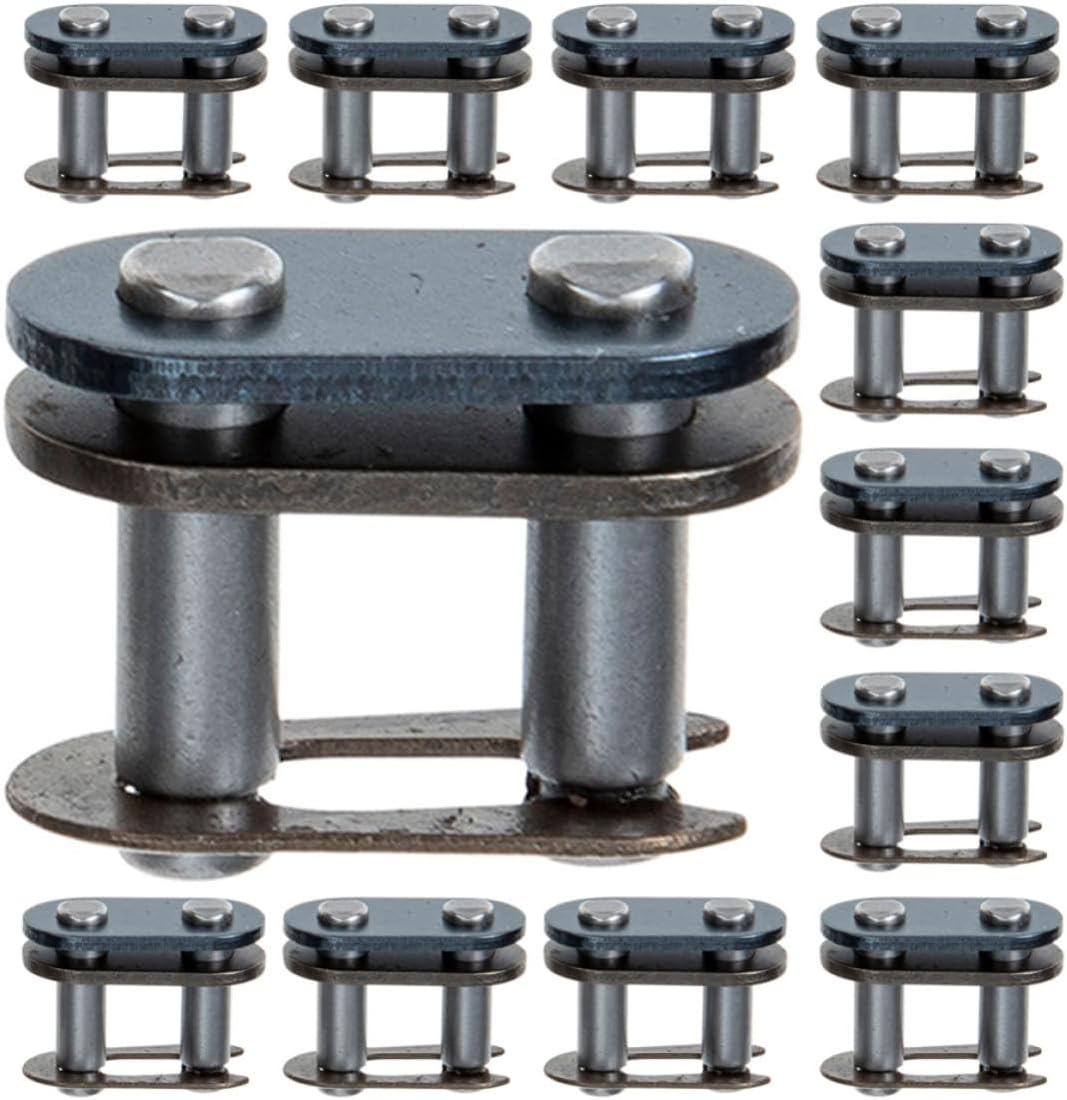 16pcs Motorcycle Chain Connecting Links Quick Release Chain Link Buckle Aluminum Alloy Easy Installation Compatible with Vehicle Models for Atv Off-road