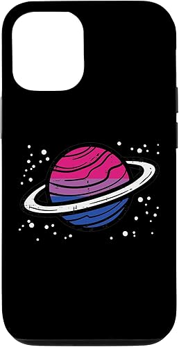 Miniatura 1 de Funda para iPhone 15 Pro Bisexual Planet Saturn Bi Pride Flag Lgbtq Hombres Mujeres Niños