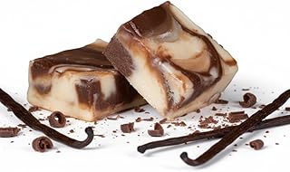 June Street Market Gourmet Sugar Free Fudge, Made with Real Butter, 6 oz. (Chocolate Vanilla)