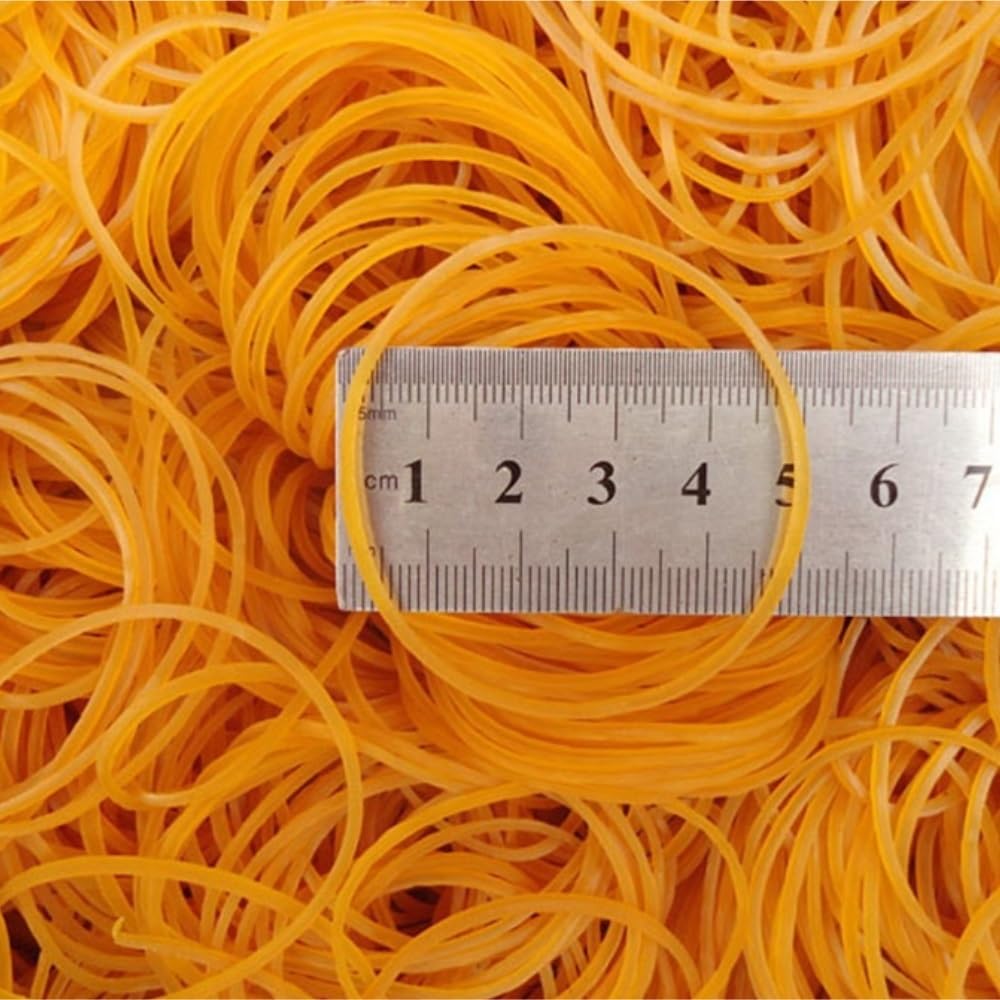 Elastici, Elastici in Gomma Confezione da 100 10-50 mm x 1,5 mm(40x1.5mm)