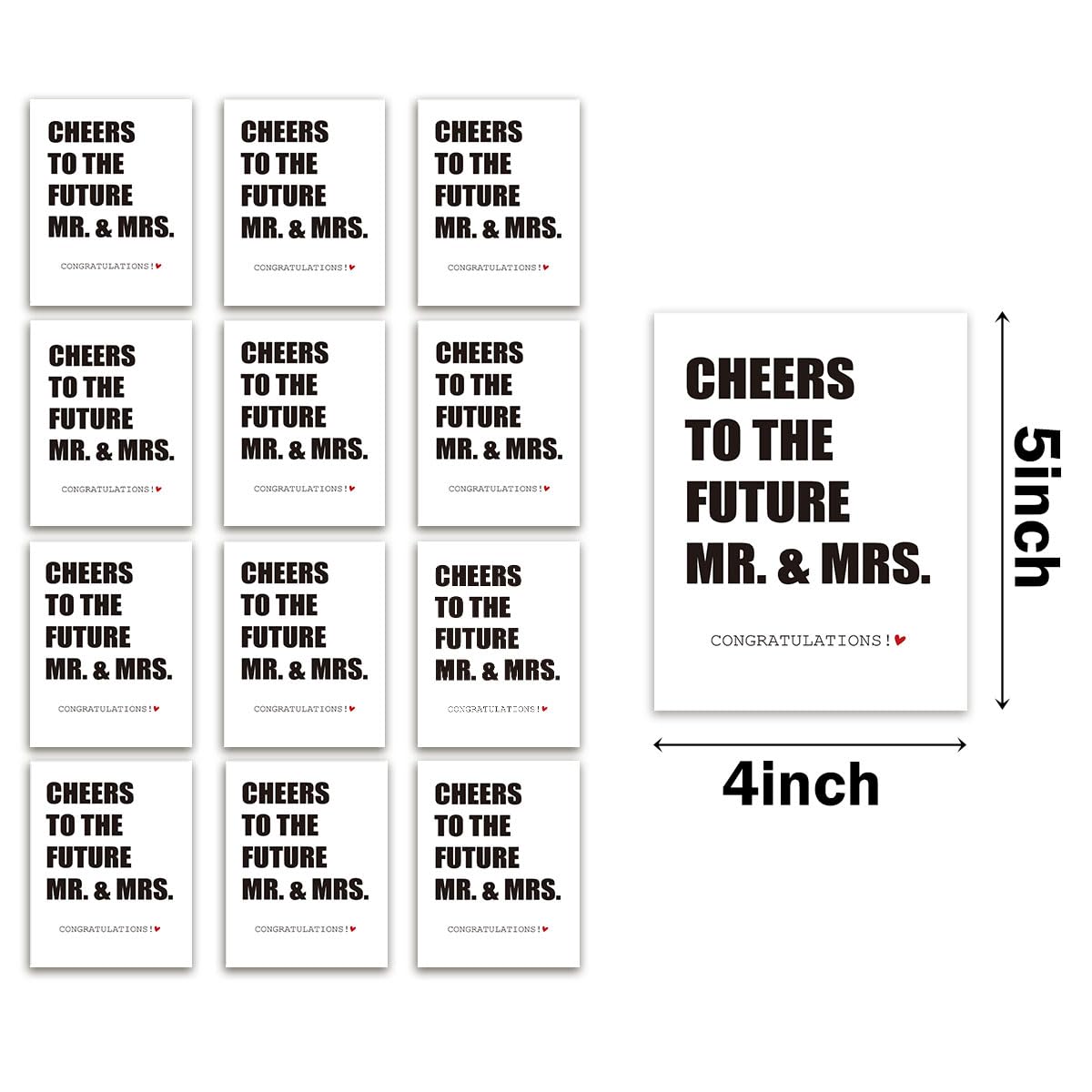 12 Pcs Funny Engagement Wine Label Engaged Wine Bottle Stickers Cheers to the Future Mr And Mrs Wine Bottle Labels Engagement Party Decorations Gifts for Engaged Couples Newly Her Him