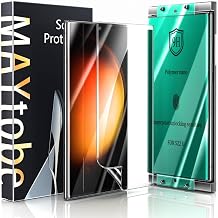 MAYtobe 2-Pack Screen Protector for Samsung Galaxy S22 Ultra Ceramic film