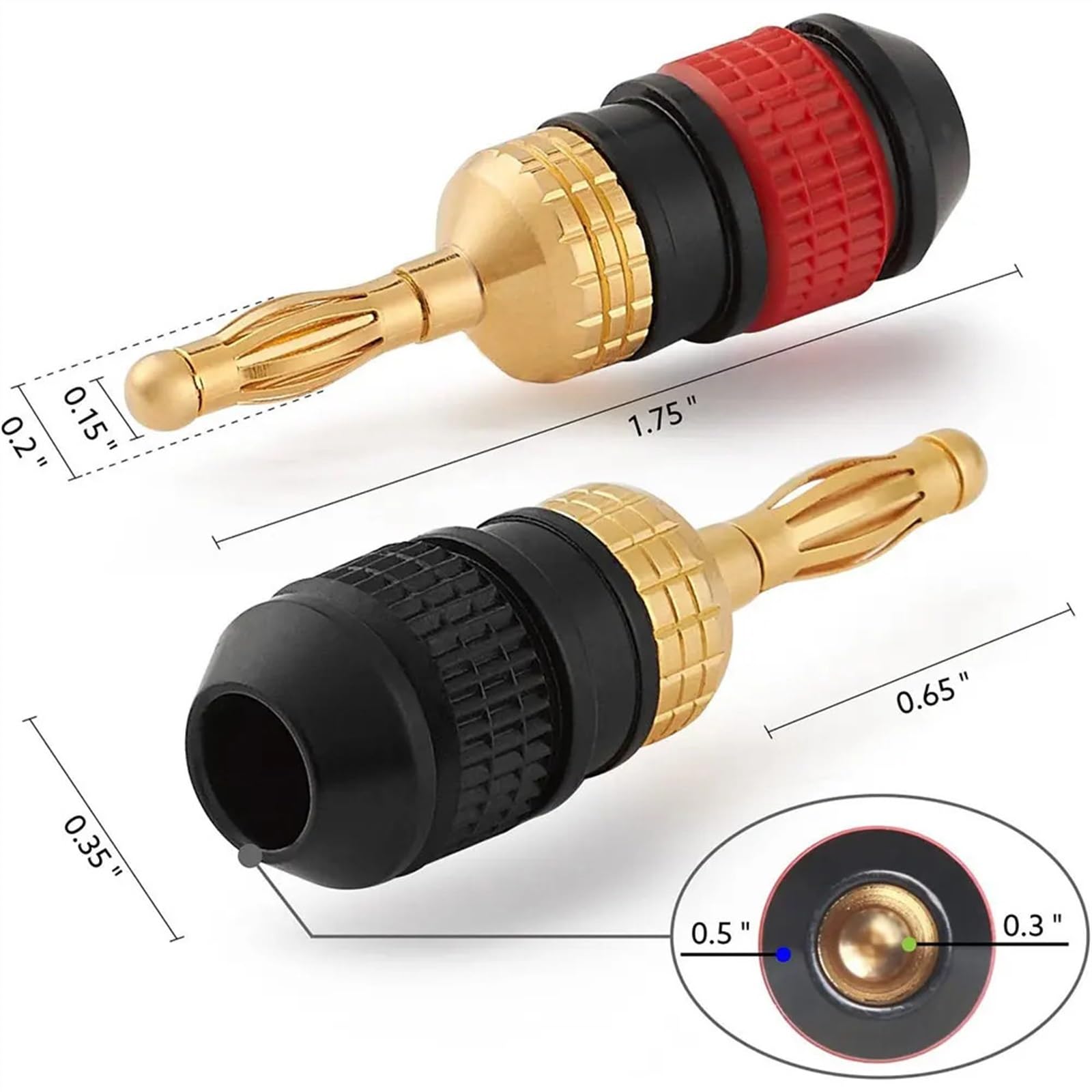 Cavo altoparlante Audio HIFI di fascia alta SKW conduttore OCC 1 paio Cavo altoparlante Audio HIFI di fascia alta SKW conduttore OCC 1 paio