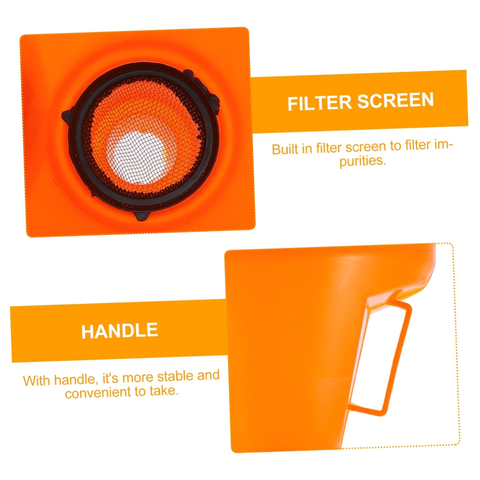 MAGICLULU 2 Set Imbuto Per Carburante Bocca Per Facile Trasferimento Olio E Kerosene Compatibile Con Auto E Pratico 4 Pezzi*2