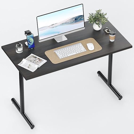 Sunon Office Table Computer Desk 47 Inch Particle Board Finish PC