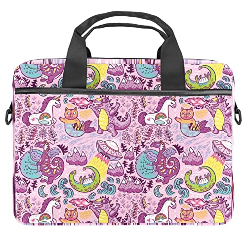 Housse ordinateur portable 13.3 pouces avec bandoulière motif monstre