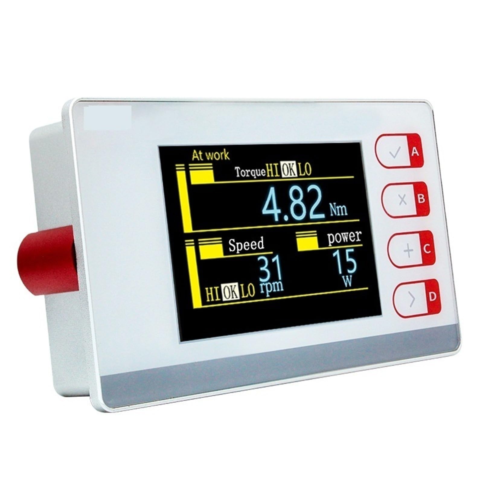 Torque Adapter Torque Force Gauge Digital Instrument Display Control Power Indicator Rotary Speed Measuring Dynamometer RS485