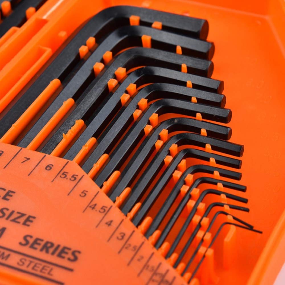 Axone Texa Set Di 22 Chiavi A Brugola Esagonali (SAE E Metrica) – Mini, In Acciaio Cr-V, Con Portapunte Antimanomissione Chiavi Esagonali Brugola Professionali - Foto 7