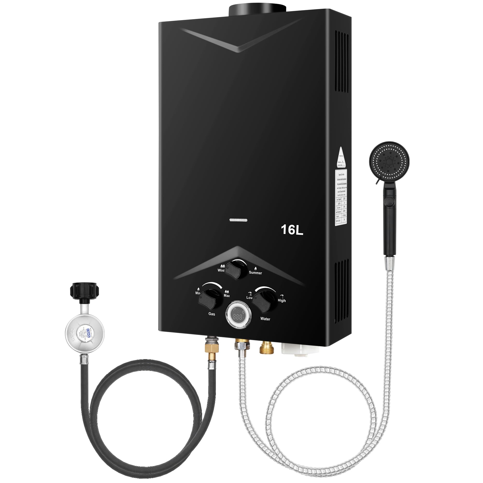 Chauffe Eau Propane Tankless Water Heater 20L Outdoor - Main Image