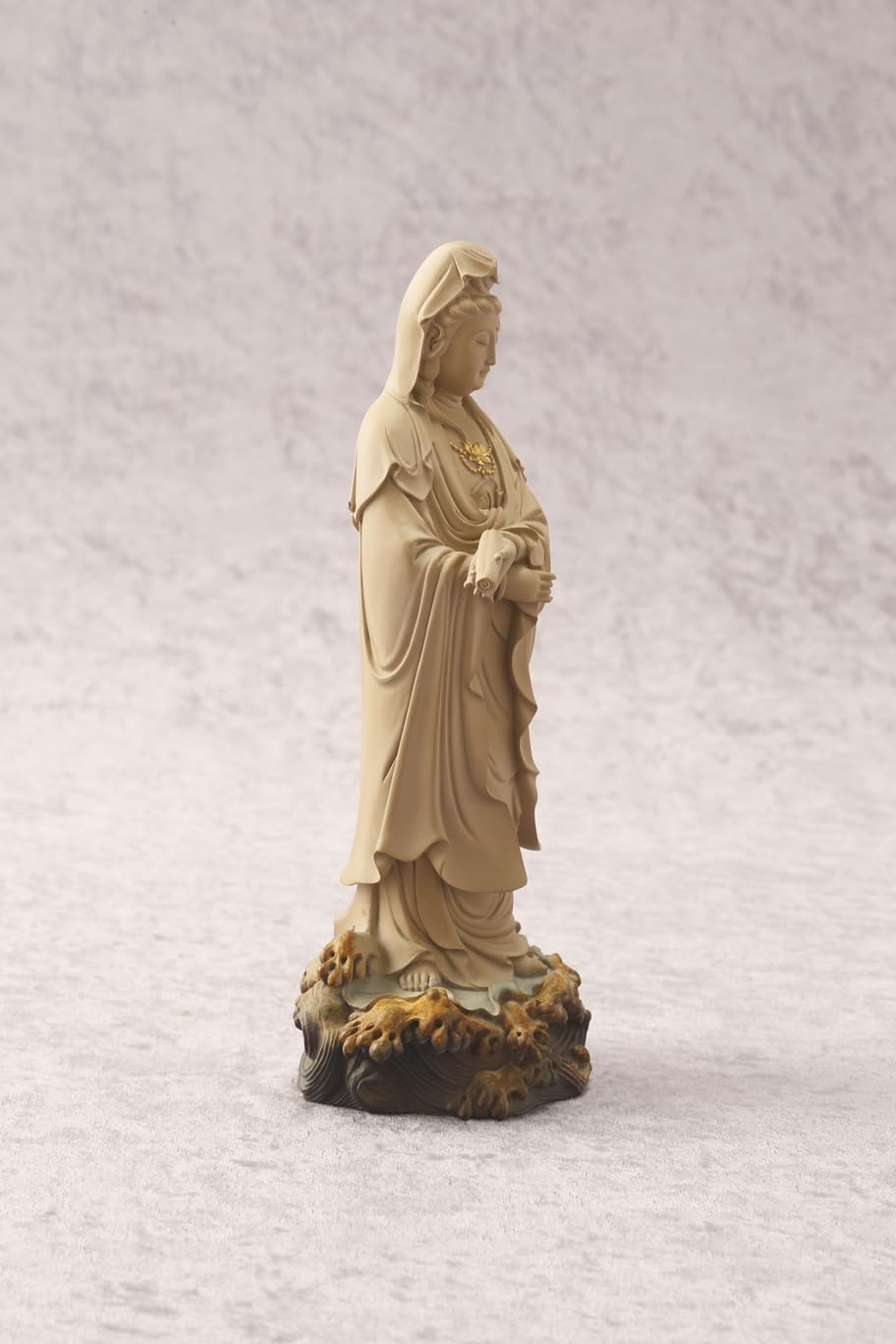 Amazon｜台華窯(TAI HWA) 立持経観音（じきょうかんのん）磁器製仏像