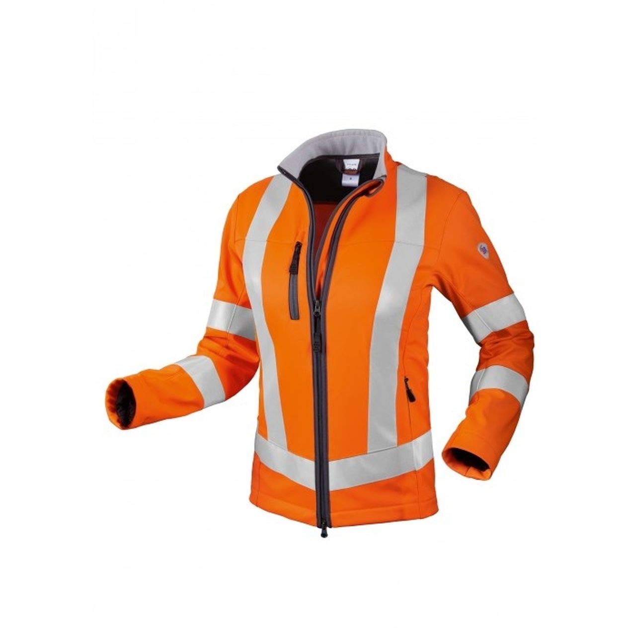 BP 1802-720-32 Bib & Brace, Stretch Braces With Clip Fastenings, 305,00 G/M², Reinforced Cotton, Black, Size 43/44N