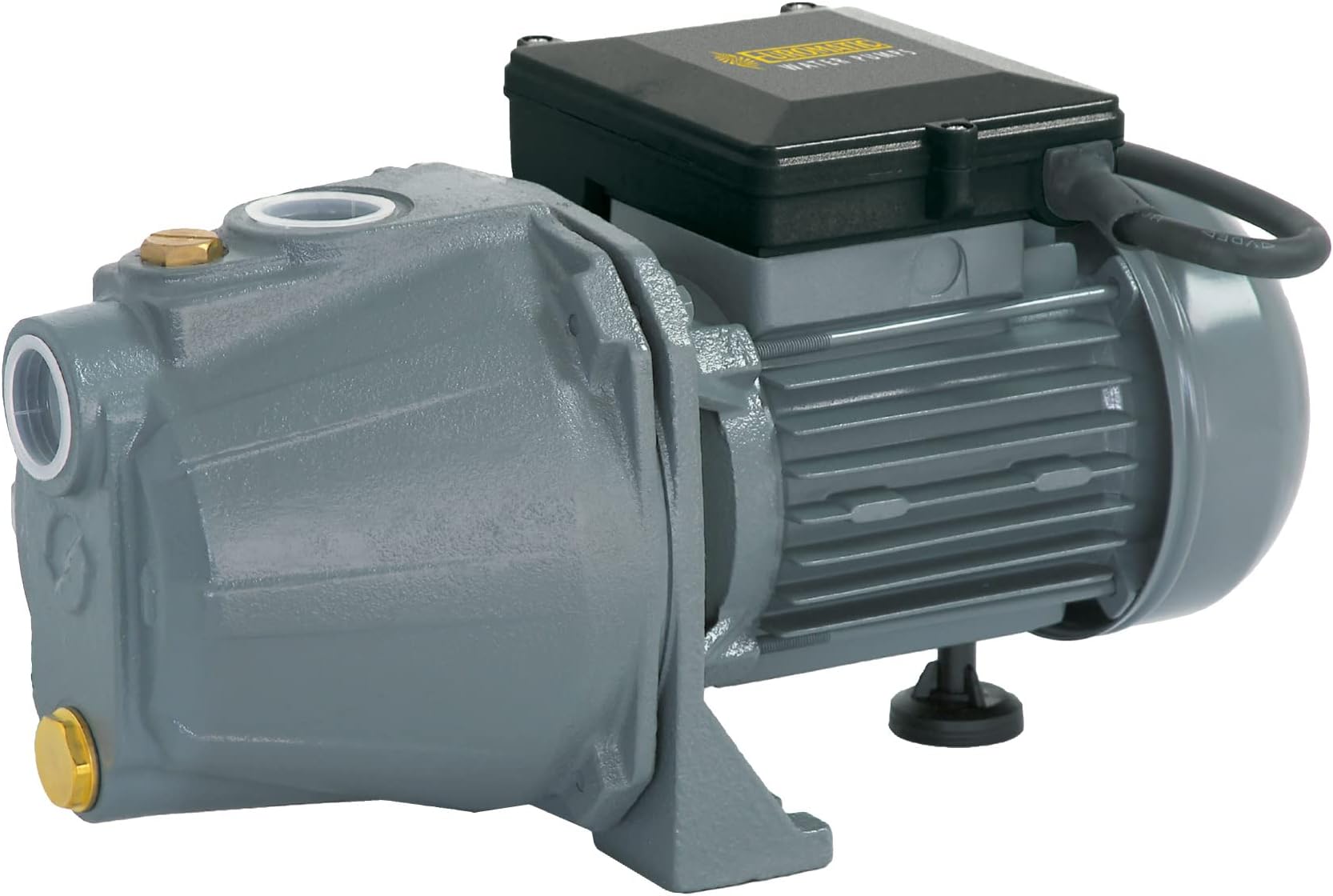 SPERONS EUROMATIC PGC-800 Self-Priming Pump Jet Cast Iron 800W INTAKE 8MT PREVALENCE 40MT Water PUMPING 960LT/MIN Continuous Use Electropump Irrigation Garden