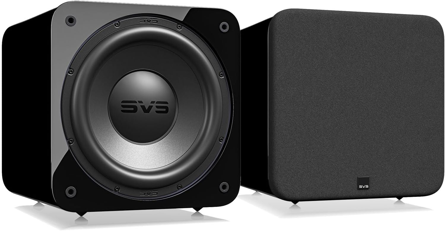 SVS SB-3000 R|Evolution Piano Gloss Black Powered Subwoofers (Pair)