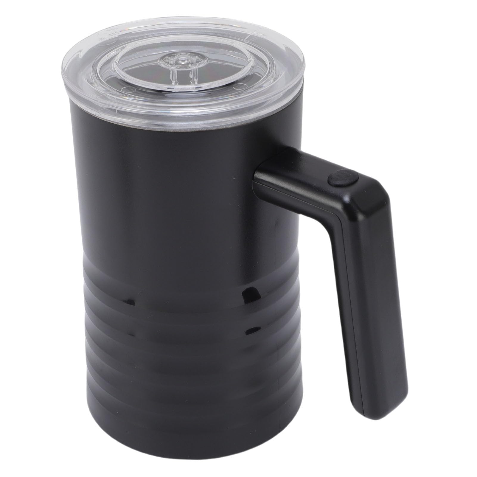 YUYTE Electric Milk Frother 4-w-1 Ciepłe i Zimne Mleko Foamer do Kawy Latte Cappuccino Gorąca Czekolada z Cichym Motorowym miotaczką 160 Ml Piegi Ogrzewanie 350 Ml (wtyczka UE 220V)