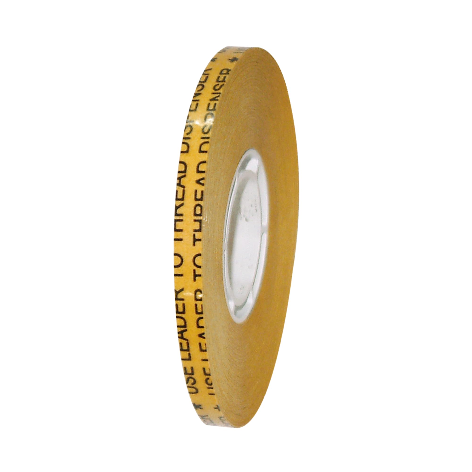 J.V. Converting JVCC ATG Tape Acid Neutral, (ATG-7502), 1/4 in. x 36 yds. (Clear Adhesive on Gold Liner)