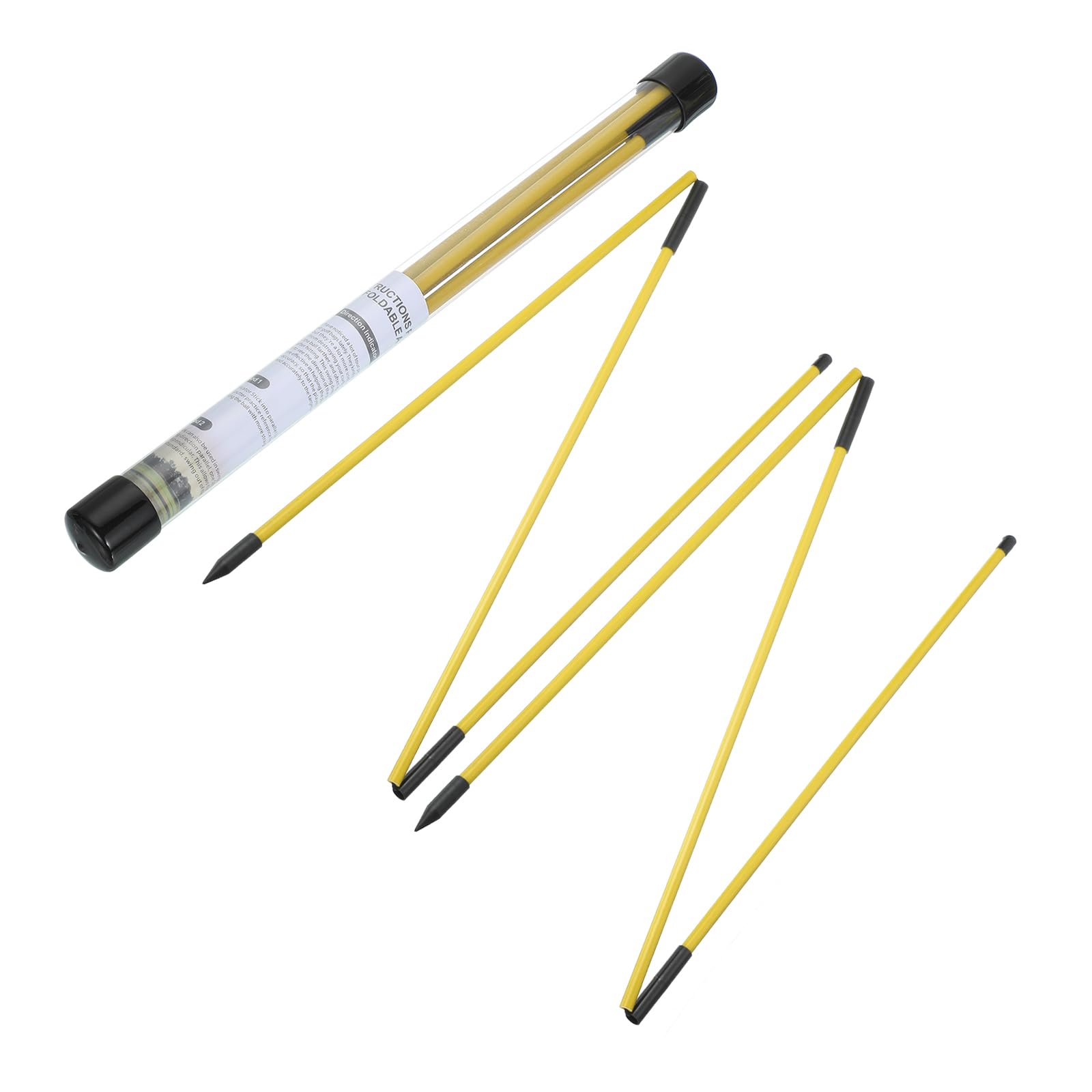 Golf Alignment Stick Golf Alignment Rods Alignment Bar Folding Practice Bars Swing Aid Golf Practice Direction Indicator for Aiming Putting