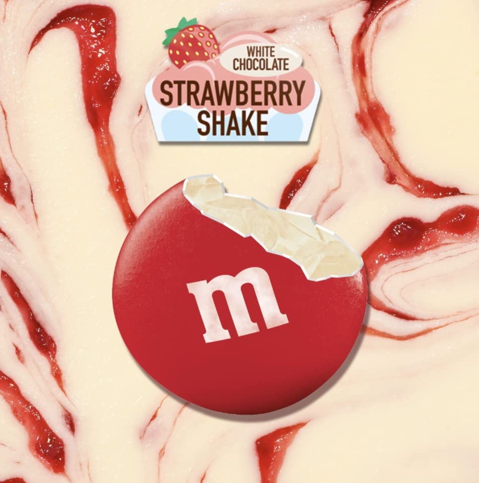 Miniatura 5 de Batido de chocolate blanco y fresa para el día de San Valentín, paquete de 3 bolsas, 7.44 onzas por bolsa, 22.32 onzas en total, viene con imán para