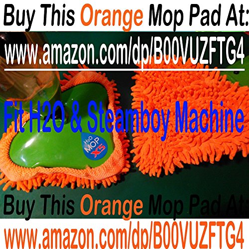 Aebor 4- Pads That Fit H2O, Steamboy Microfiber Steam Mop #TOP3