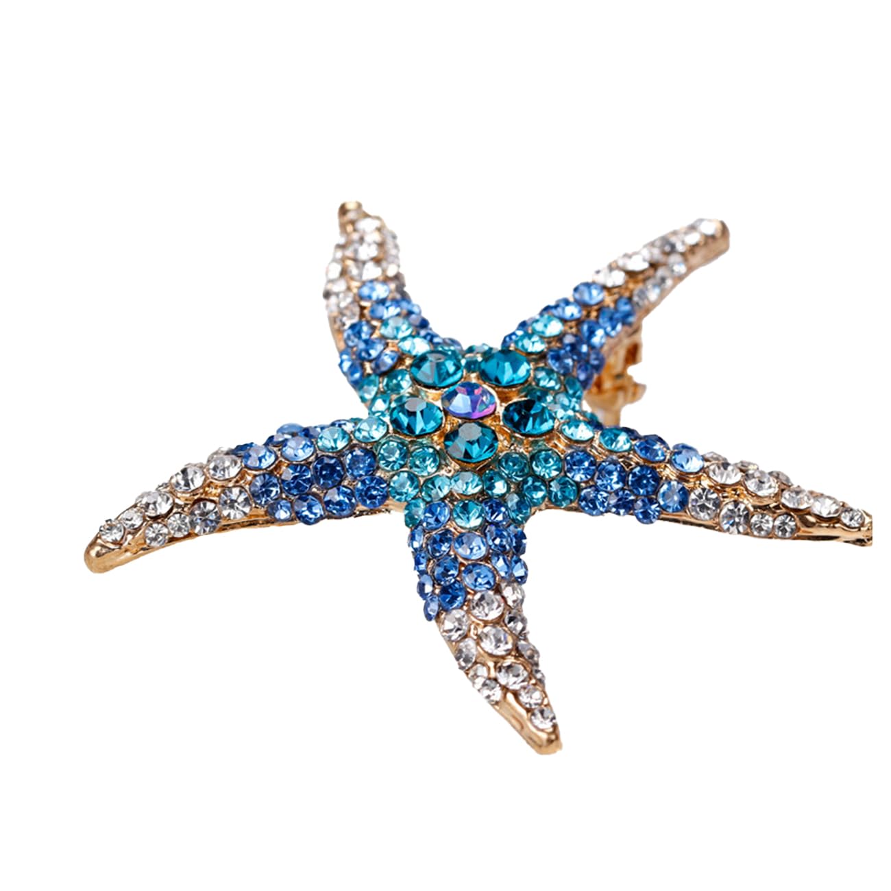 FAIRYGATE Rhinestone Brooch Clothing Jewellery Accessories Fashion Elegant Shiny Crystal Teardrop Brooches Wreath Pendent Lapel Pin，B36 — view 6