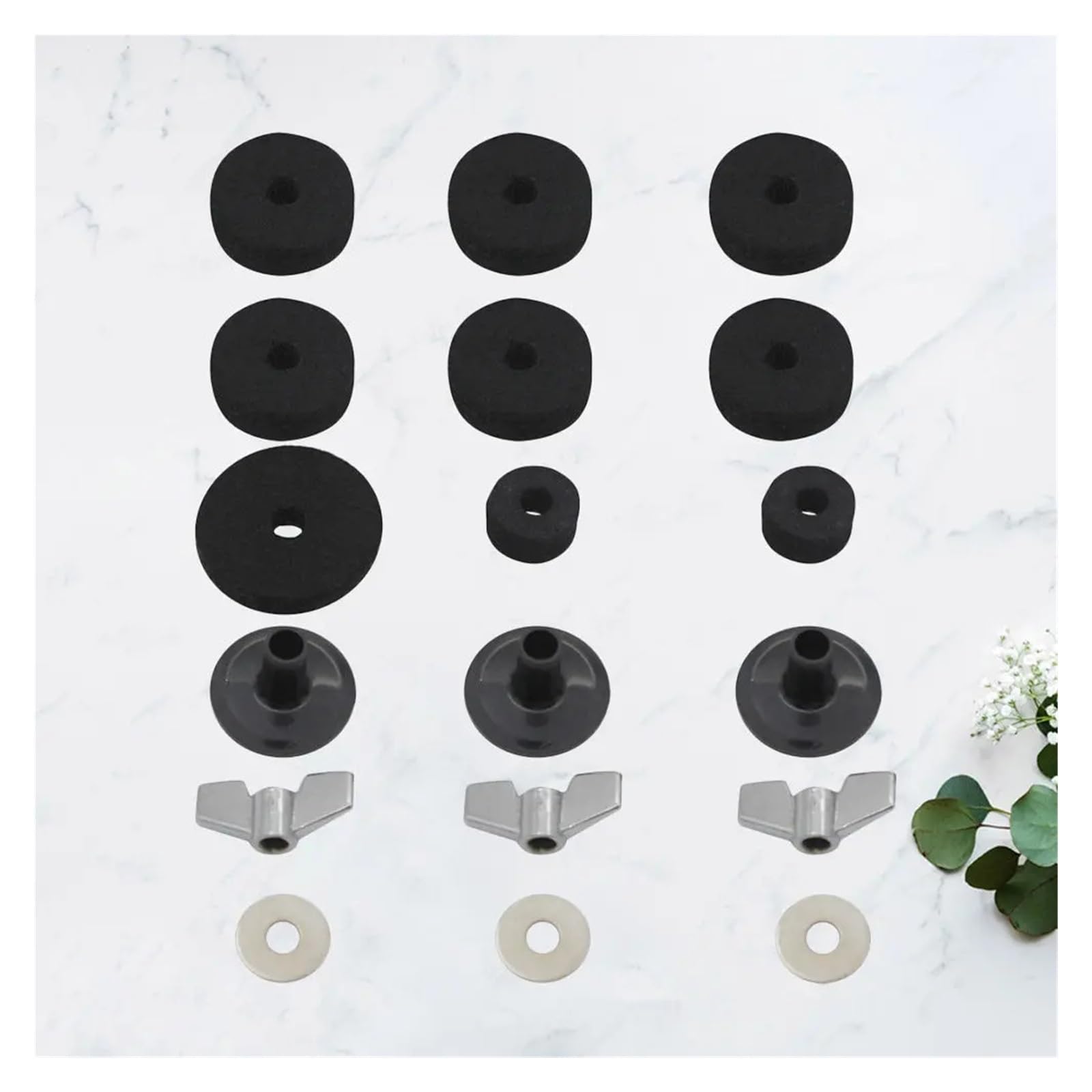 Kit Supporto For Piatti Feltri Rondelle Maniche Dadi