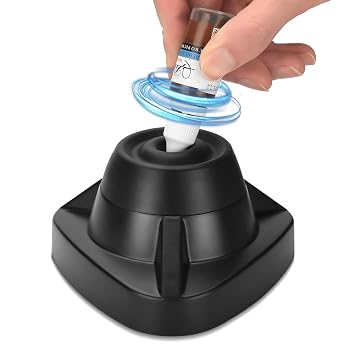 ATOMUS Mini Vortex Mixer 10000RPM Tattoo Ink Pigment Mixer Shaker Strong Vortex Shaking Blender for Acrylic Paint Nail Polish Eyelash Adhesives Black