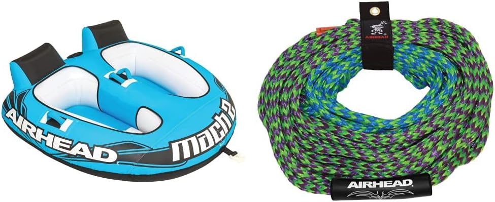 Airhead Mach | Towable Tube for Boating - 1, 2, and 3 Rider Sizes