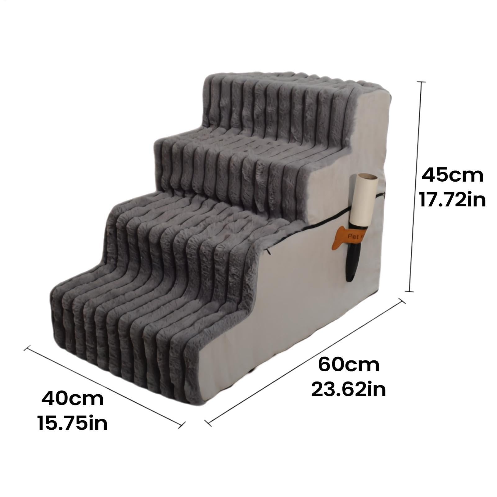 Escalón Canino Escalera De Mascotas Antideslizante Ligera Desmontable | Escalones Antideslizantes para Perros Para Cachorros Gatos Sofás Sillones Apartamentos Balcones