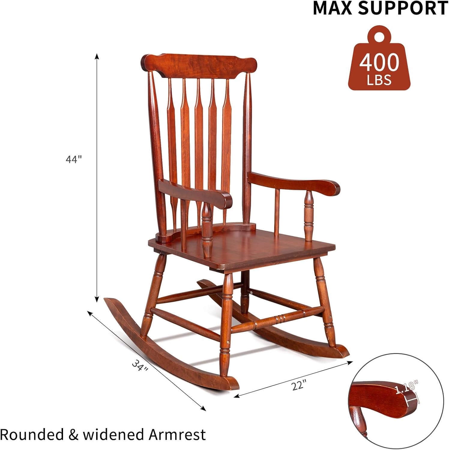 lapday Rocking Chair (Brown)