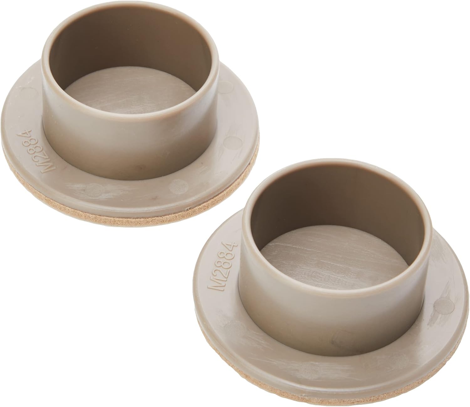 Merriway® BH01570 (2 Pcs) Kingston King Size Castor Cups with Felt Pad