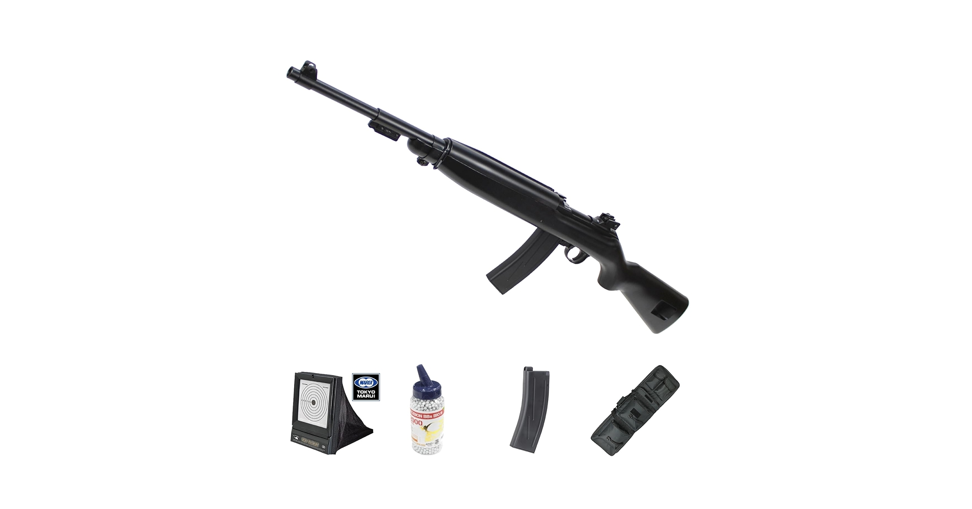 Amazon.co.jp: 【お得5点セット】AGM M1カービン エアコッキング
