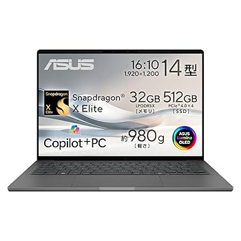Amazon.co.jp: ASUS ノートパソコン Zenbook SORA UX3407RA 14