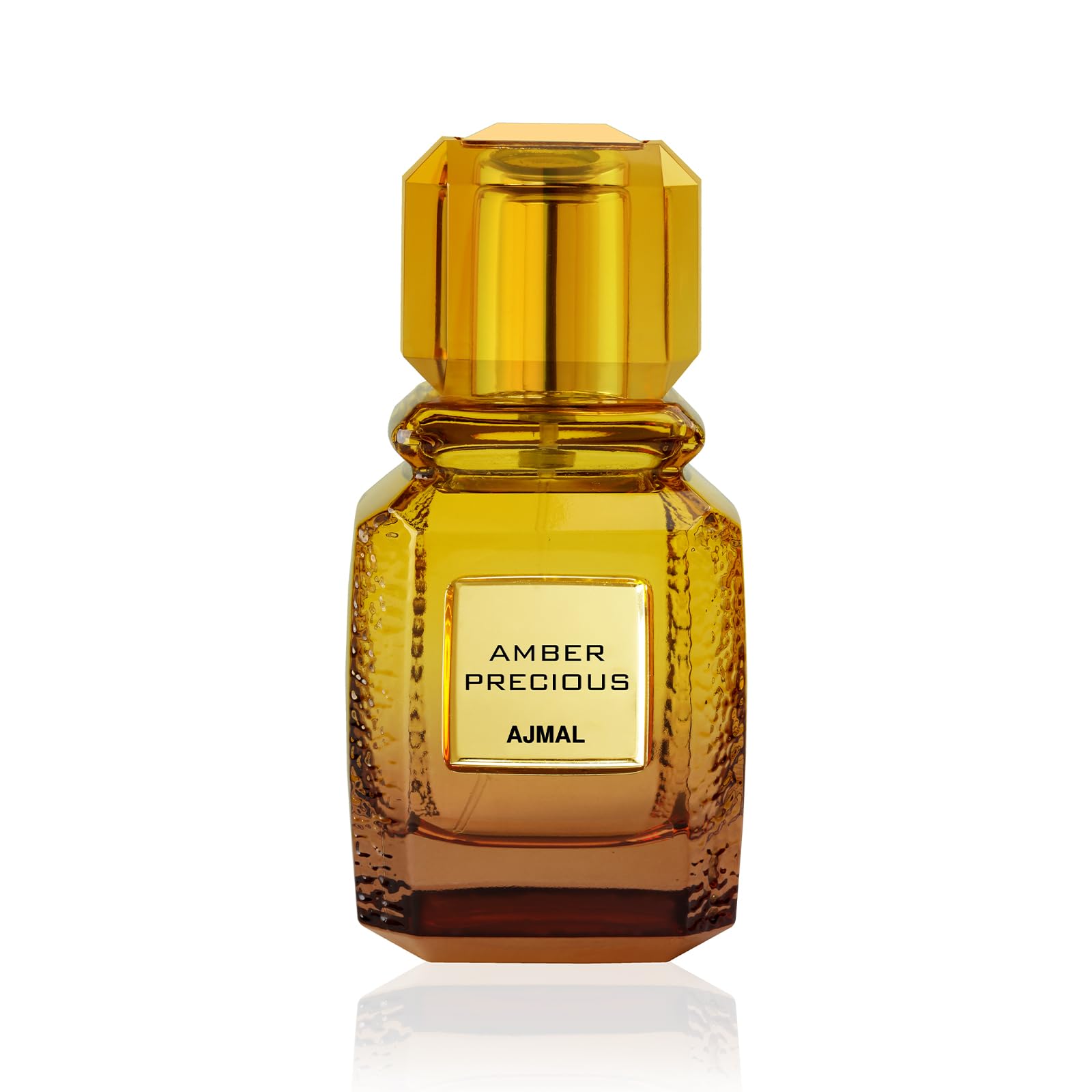Ajmal Amber Precious Eau de Parfum 100 ml, profumo di ambra orientale, profumo di lusso di lunga durata, prodotto a Dubai, note calde, legnose e speziate, Signature Arabian Eau de Parfum