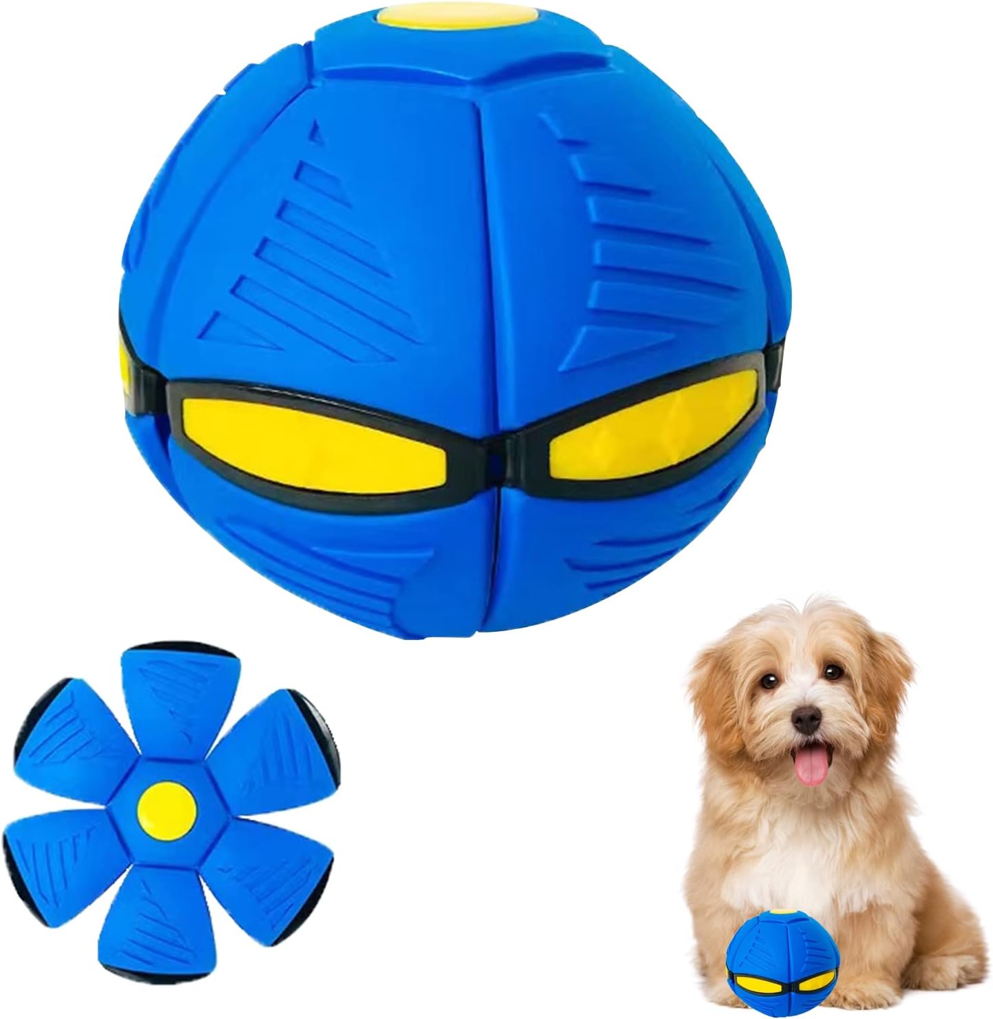 2023 New Pet Toy Flying Saucer Ball, Flying Saucer Ball Dog