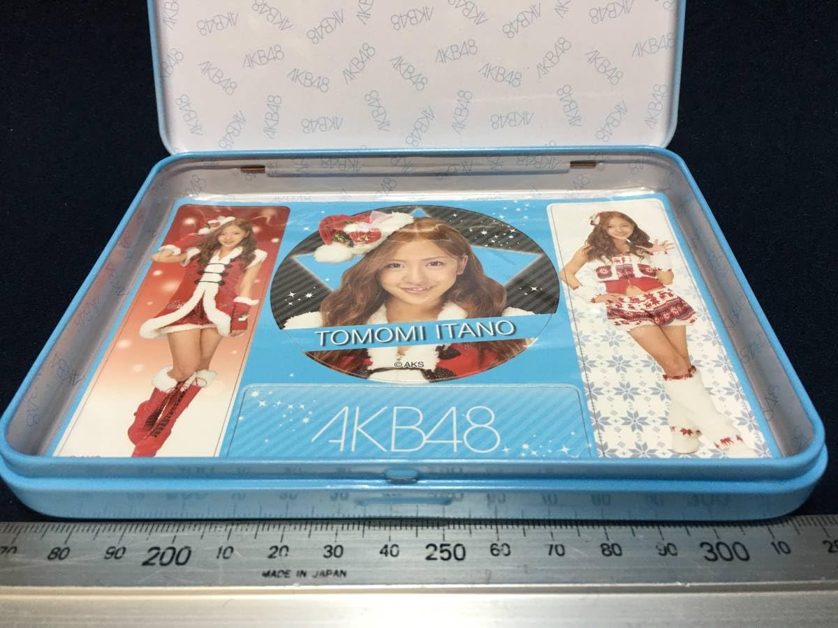 Amazon.co.jp: AKB48 板野友美 50番 AKS 缶ケース カンペン スチール缶