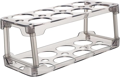 Bandeja de cartón para huevos con tapa, contenedores para huevos para refrigerador, soporte para huevos, contenedor transparente con tapa,