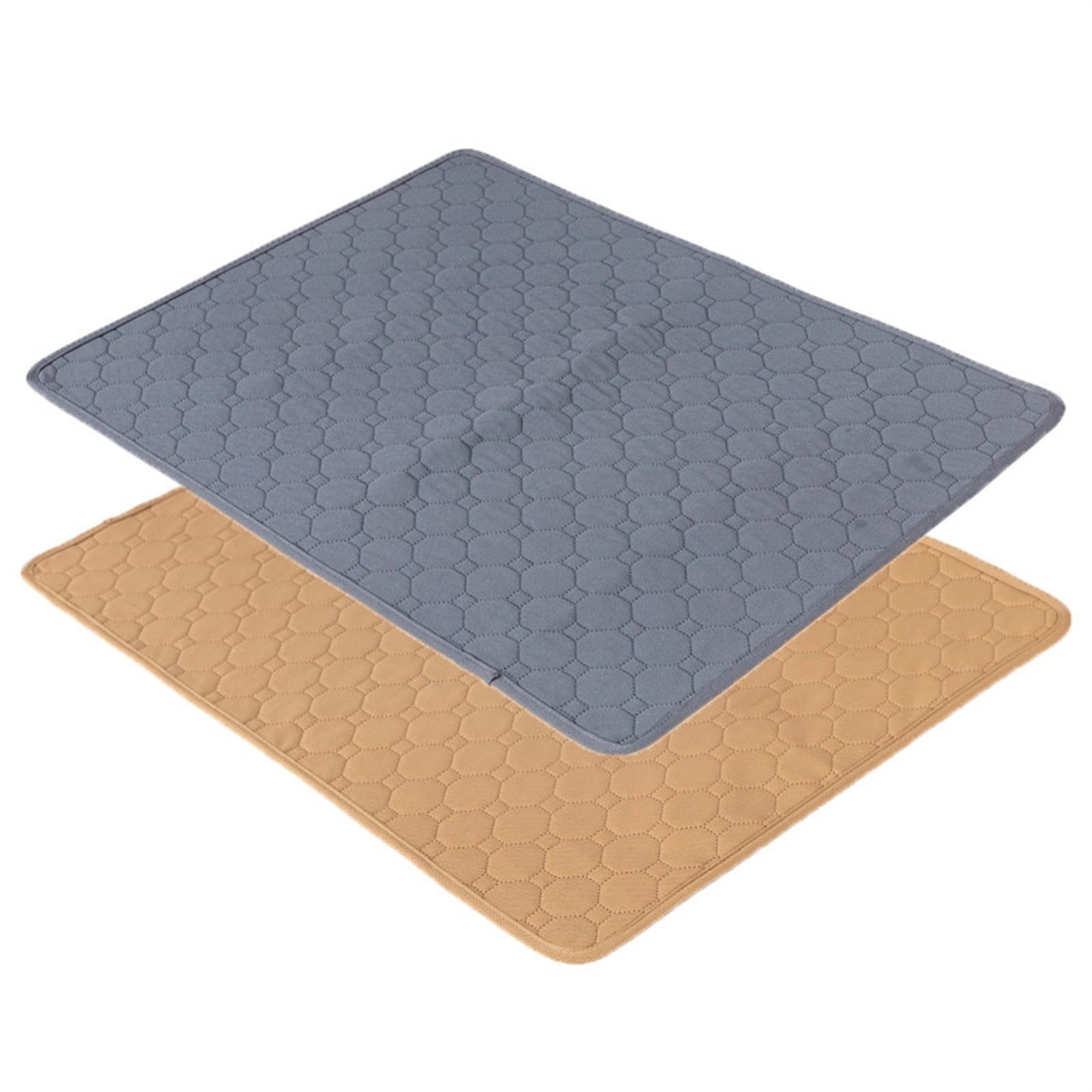 Tapis de Propreté Jetables Washable Reusable Dog Training Diaper Mat Waterproof Urine Absorbent Environment Protect Pad Pet Car Seat Cover Tapis de Propreté Réutilisables(GR�,XL 150x90cm)