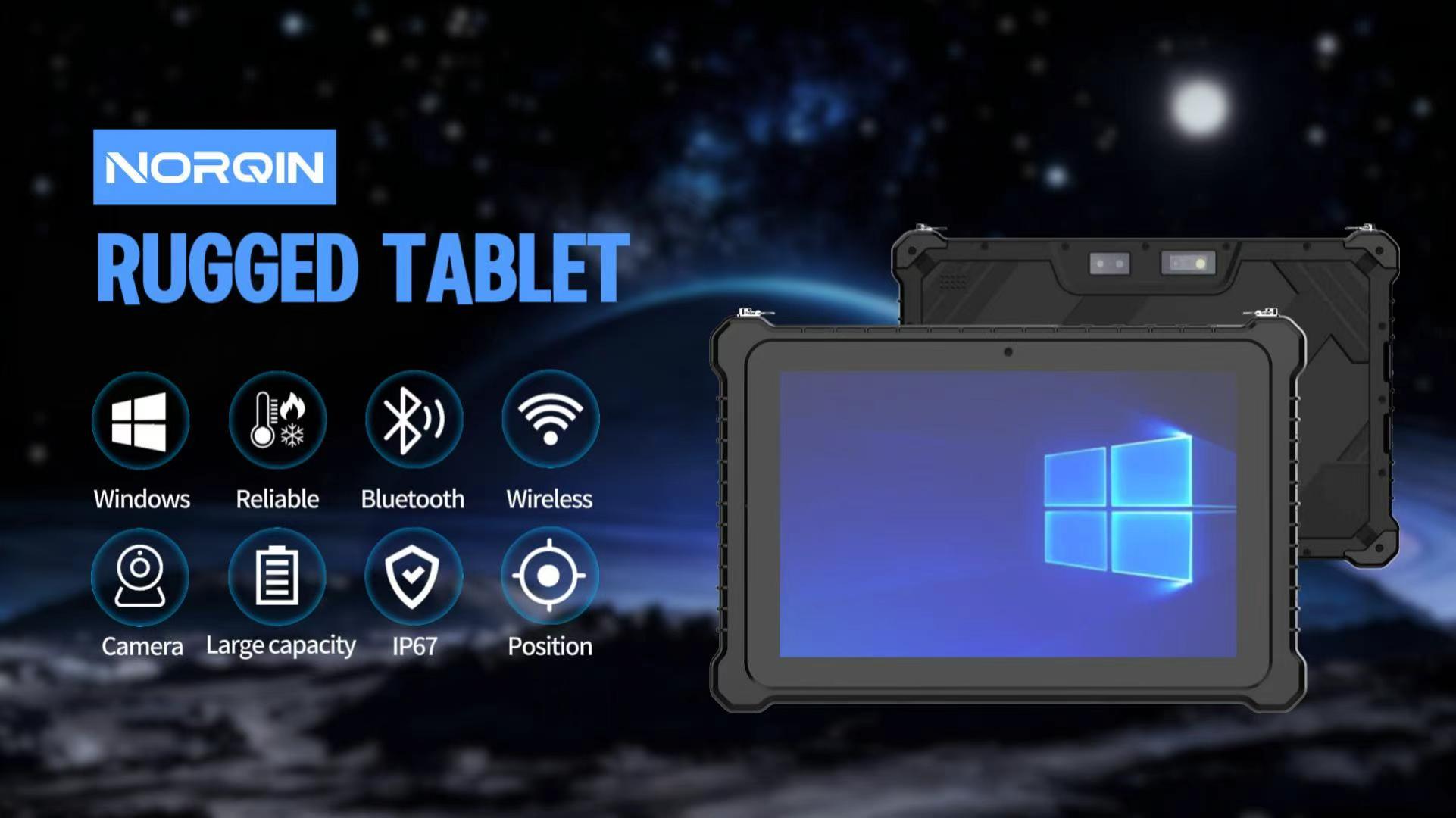Amazon.com : NORQIN 10.1 inch Rugged Tablet PC,IP67 Waterproof