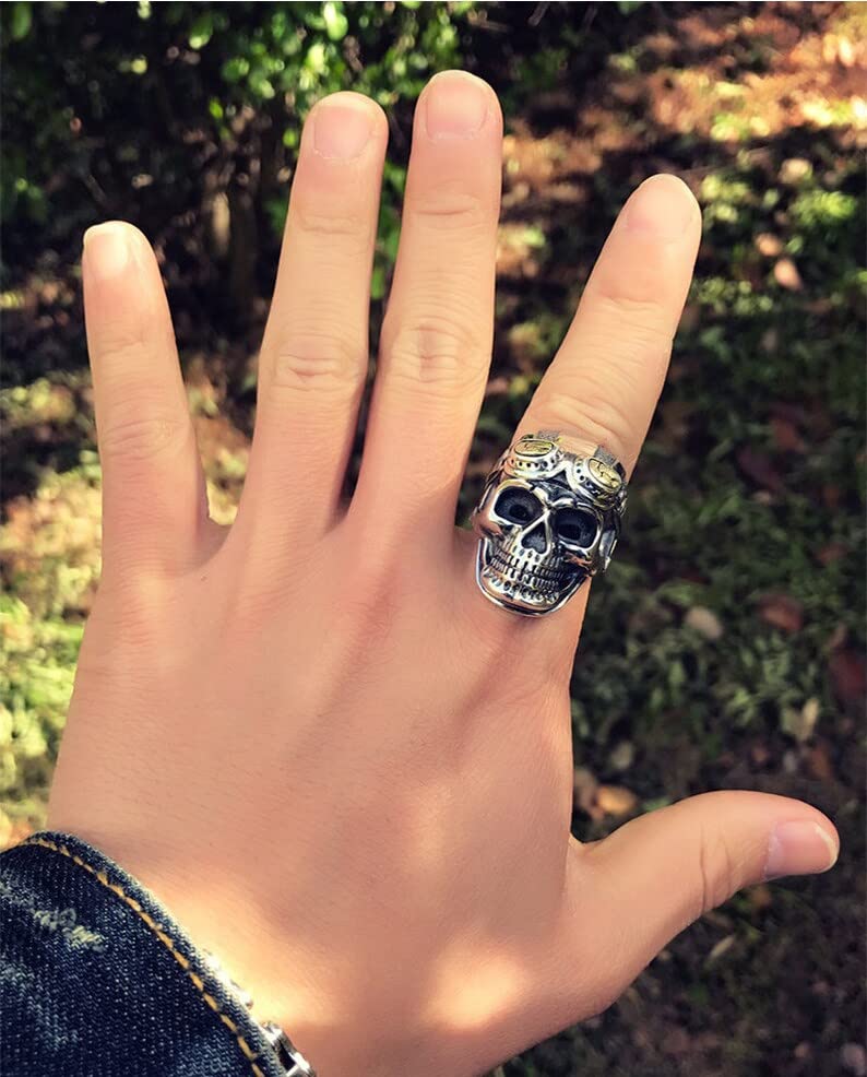 silver925 パイロットスカルリング