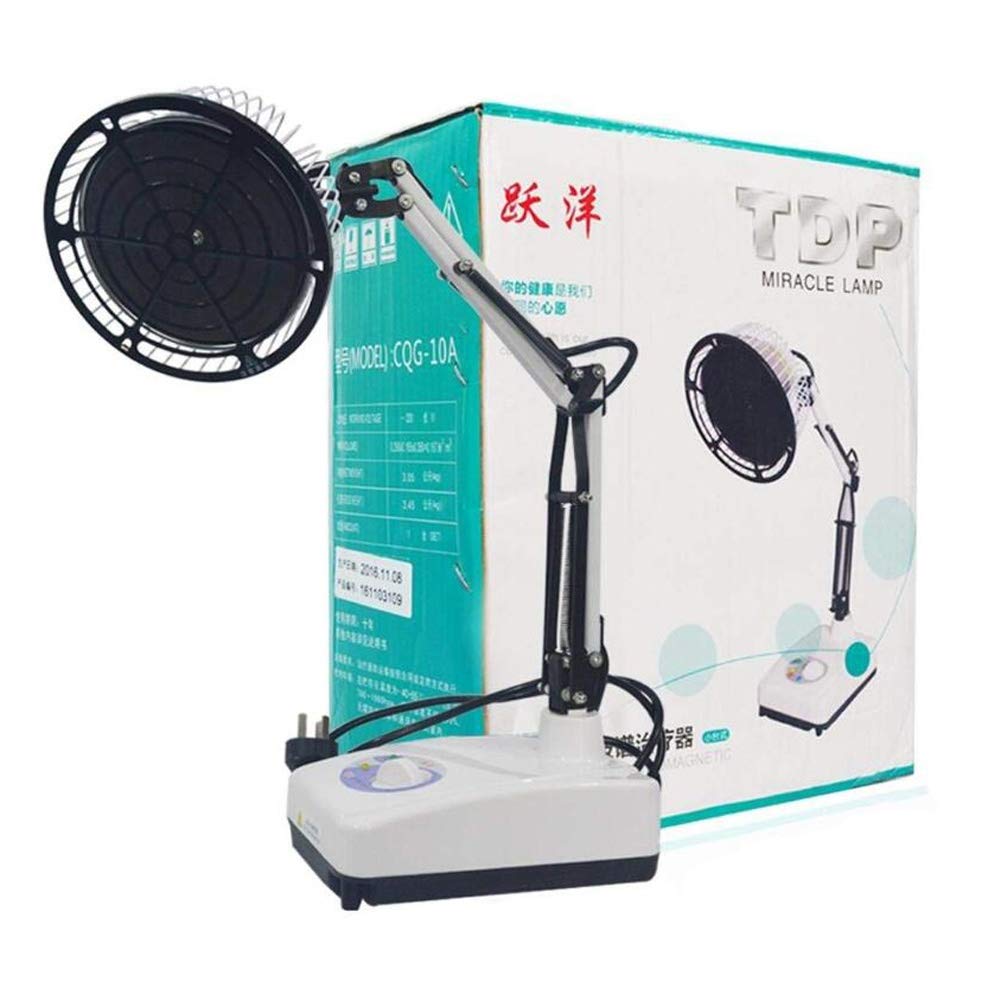 250W Escritorio TDP Lejos Calor Lámpara Electromagnético Terapia Instrumento Fisioterapia Asado Ligero por los Casa, White