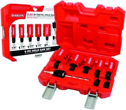 Freud Diablo - Sierra perforadora (9 piezas)